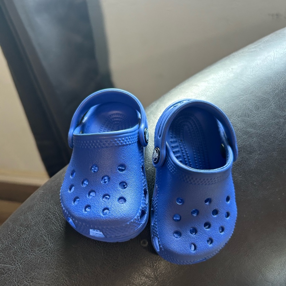 Crocs Kids Classic Clog Blue (Toddler/Child)